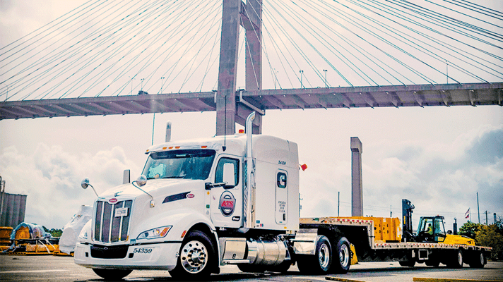 Step-Deck-Trailer-Truck-Bridge-Background
